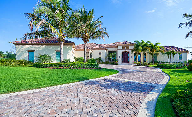 Cobblestone Driveway Pavers in Highland Village, TX